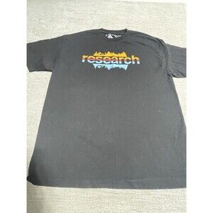 LRG Shirt Men’s XL Black Graphic Print Logo Short Sleeve Crew Neck